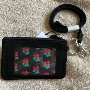 Vera Bradley Zip ID & Lanyard NWT